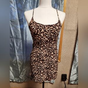 Forever 21 Animal Print Mini Dress
